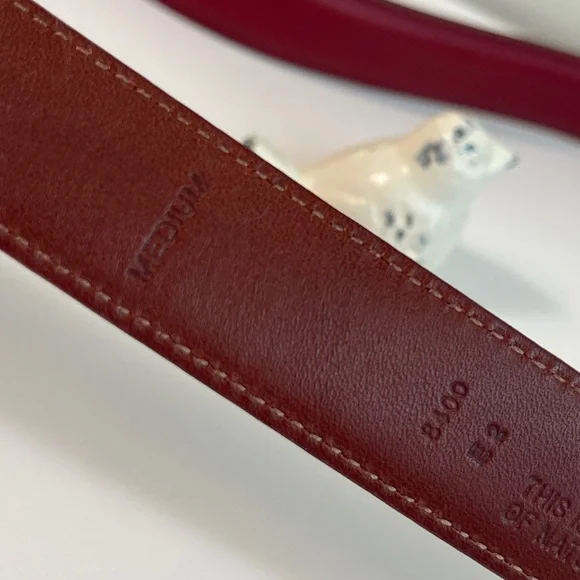 COACH Vintage Leather Belt Size M - Picture 8 of 11